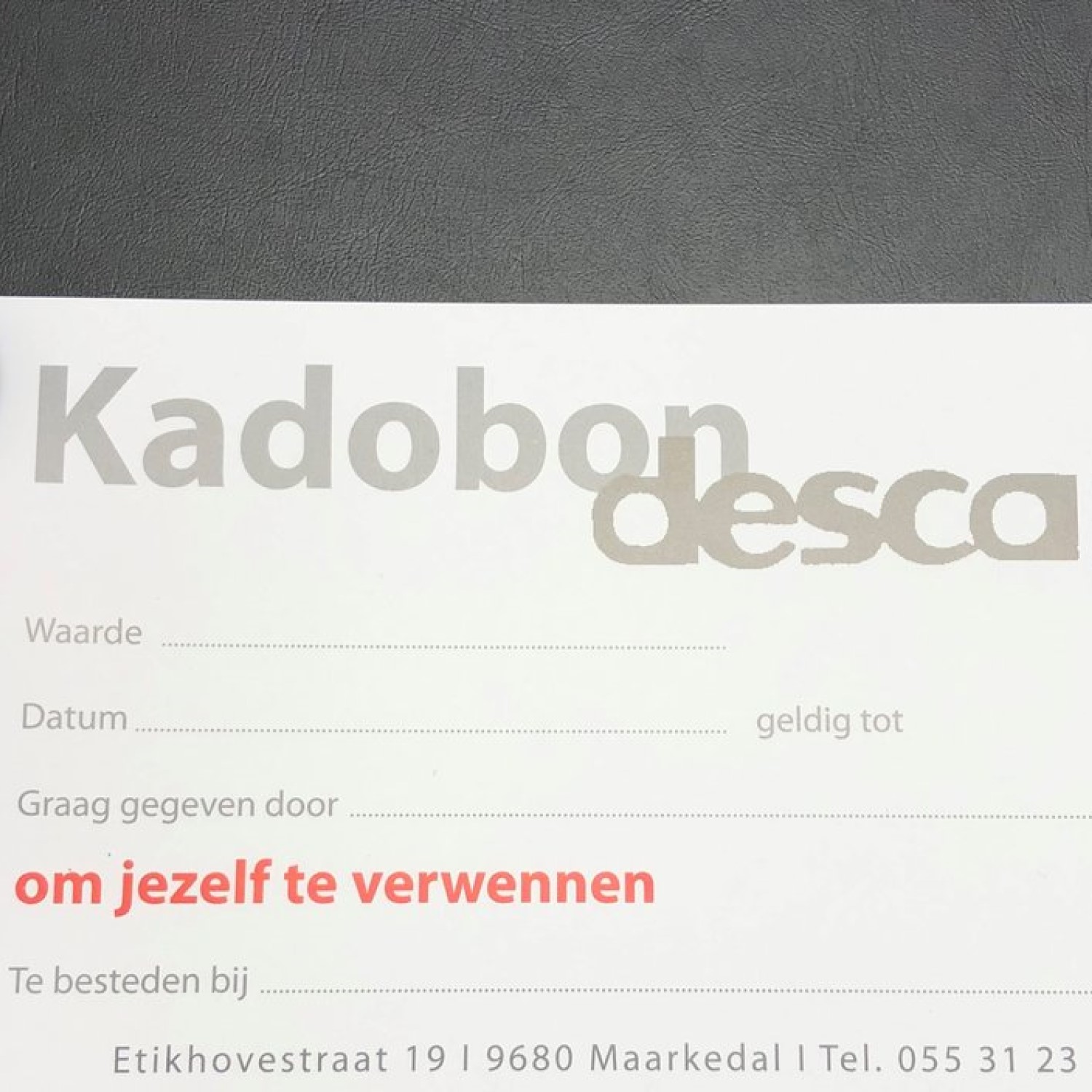 geschenkbon